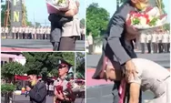 Inilah Video Viral Anak Supir Angkot Jadi Polisi Lulusan Terbaik Polda Jabar