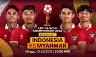 Indonesia Tak Cukup Menang Lawan Myanmar untuk Lolos Semifinal Piala AFF U 19, Ini Penjelasannya