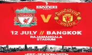 Link Streaming Nonton Bangkok Century Cup 2022, Manchester United VS Liverpool 12 Juli 2022 Pukul 19.30 WIB