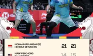 Hasil Pertandingan Babak 16 Besar Singapore Open 2022, Jonatan Christie Tersingkir, The Daddies Menang