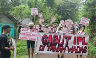 Gempadewa Gelar Aksi Bisu Keliling Desa Tolak Pengukuran Tambang di Wadas