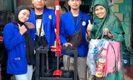  Tiga Mahasiswa di Semarang Ciptakan Alat  Press Sampah Botol Plastik