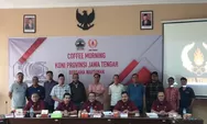 Coffee Morning dengan Jurnalis, Cara KONI Jateng Mengurai Persoalan Olahraga di Jawa Tengah