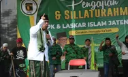 Laskar Gerakan Pemuda Ka'bah (GPK) harus siap menjadi benteng Pancasila, ini pesan KH Muslich Zainal Abidin