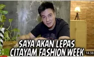 Baim Wong Lepaskan Citayam Fashion Week, Netizen Beri Dukungan dan Doa di Kolom Komentar
