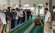 Ketua Umum dan Pengurus DPP Asperindo Ikut Sholat Jenazah Hajah Titiek di Masjid Al Mujahidin Slipi