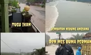 Berita Terkini ! Diguyur Hujan Sejak Pukul 01.00 WITA Kecamatan Angsana Kabupaten Tanah Bumbu Terendam Banjir