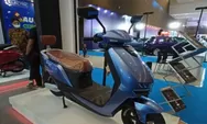 Motor Listrik Sport Mejeng di Acara Periklindo Electric Vehicle Show PEVS 2022