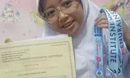 Raih Prestasi Lagi, Iklima, Santri SDIT PERSIS Al Amin Sabet Emas Bidang Bahasa Inggris di Enura Institute 