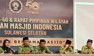 ﻿Rayakan Milad Ke-50, DMI Sulsel Emban Visi Memakmurkan dan Dimakmurkan Masjid