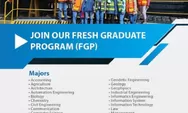 PT Freeport Indonesia Buka Fresh Graduates Program (FGP) untuk mengisi Banyak Posisi, Simak Infonya di Sini! 