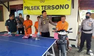 Sempat Viral, 3 Pencuri di Tersono Diringkus Polres Batang 