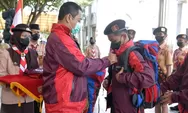 Lepas Pelajar Semarang ke Jambore Nasional Pramuka, Hendi Titip Pesan Ini