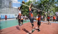 Kalahkan RW 7 Lewat Perlawangan Sengit, RW 14 Juara Lomba Voli Kelurahan Plamongan Sari