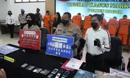 Dalam Sebulan Polisi Ungkap 13 Kasus Peredaran Narkoba di Kabupaten Bogor, Ada yang Jualan di Media Sosial
