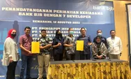 bank bjb Kolaborasi dengan 7 Pengembang di Semarang Mudahkan Masyarakat Dapatkan Rumah Idaman