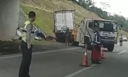 BREAKING NEWS Kecelakaan Truk vs Truk Tangki di Tol Salatiga Sore Ini