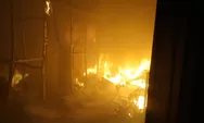 Ada Suara Ledakan, Sebuah Toko di Jalan Nurtanio Bandung Terbakar