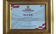Tingkatkan Kesejahteraan Pelaku Sektor Pertanian, bank bjb Raih Penghargaan Kementan RI