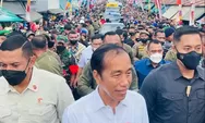 Jokowi Jadi Presiden ke-2 Setelah Soekarno Kunjungi Daerah Ini, Terharu dengan Sambutan Warga