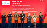 bank bjb Raih Top GRC Award 2022