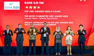 Dinilai Berkinerja Baik, bank bjb Raih Top GRC Award 2022