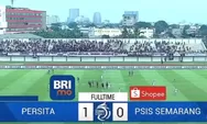 Ramiro Fergonzi Cetak Gol Tunggal Kemenagan Persita Tangerang atas PSIS Semarang di BRI Liga 1 pekan ke-10
