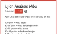 Pecinta Anime Wajib Coba! Link Ujian Wibu 2022, Buktikan Kamu Wibu Sejati Melalui Google Form Docs Ini