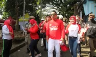 Ridwan Kamil Senam di GOR Pajajaran Bogor, Kaum Emak-emak Langsung Serbu