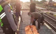 Diduga Terlilit Hutang, Warga Subang Nekad Bunuh Diri Tabrakan Diri ke Kereta Api di Stasiun Pagaden Baru