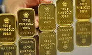 Harga emas Antam hari ini Kamis (29/9/2022) melonjak Rp10.000 per gram