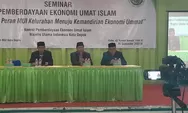 Optimalkan MUI Kelurahan dalam Kemandirian Ekonomi, MUI Depok Gelar Seminar Pemberdayaan Ekonomi Umat Islam
