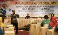 Peringatan tegas disampaikan Walikota Magelang untuk mendisiplinkan ASN