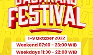 Wow! JAJARANS FESTIVAL 1-9 Oktober 2022 : Jajanan Kekinian ala Nagita Slavina