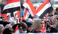 Irak merdeka 3 Oktober setelah lepas dari Inggris dan sah gunakan nama Jumhuriyyatul Iraq
