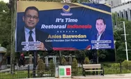 Anies capres Nasdem, bacaleg partai Surya Paloh kompak pasang baliho sosialisasi di berbagai penjuru Riau