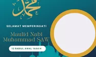 15 Link Twibbon Terbaru Peringatan Maulid Nabi 2022, Penuh Ucapan Selamat Menyentuh Hati