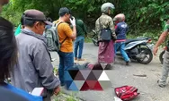 Detik-detik Pengendara Motor Tewas Tertimpa Pohon Jati di Ngaliyan, 2 Anaknya Selamat