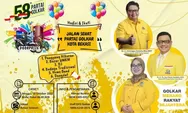 Golkar Kota Bekasi Gelar Kegiatan Jalan Sehat 16 Oktober Mendatang, Acaranya Gratis