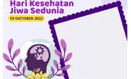 Terbaru! 17 Link Twibbon Hari Kesehatan Mental Sedunia 2022, Cocok Dibagikan ke Berbagai Media Sosial