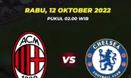 Link Live Streaming dan Jadwal Siaran Langsung Liga Champion: Milan vs Chelsea