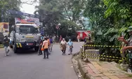 Lokasi Pengendara Motor Terperosok di Jalan Dadali Bogor Dipasang Beton