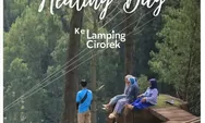 Viral! Destinasi Wisata Alam 'Lamping Cirorek' Tempat Healing Paling Adem dan Instagramable di Garut