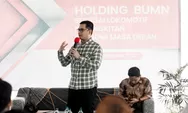 Dorong Kemakmuran Bangsa, Tommy Kurniawan Sosialisasikan Holding BUMN ke Masyarakat Kabupaten Bogor