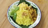 Resep nasi kuning rice cooker ayam suwir serundeng ala Devina Hermawan, hemat dan praktis!