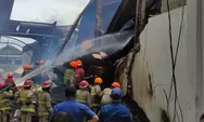 Kebaran Pabrik Triplek di Bandung, 3 Petugas Damkar Dilarikan ke RS