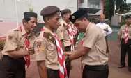 Peringati Sumpah Pemuda 2022, Belasan Narapida Lapas Batang Dapat Slempang Kecakapan Pramuka