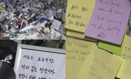 Stasiun Itaewon Dipenuhi Bunga Krisan Putih dan Surat Berisi Pesan Haru untuk Korban Tragedi Itaewon
