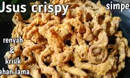 Resep simple krispi usus ayam renyah dan kriuk