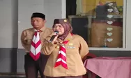 Gerakan Pramuka Penerimaan Tamu Ambalan di MA Ash Shoheh Dibuka Langsung Oleh Kak Kwarran Citeureup